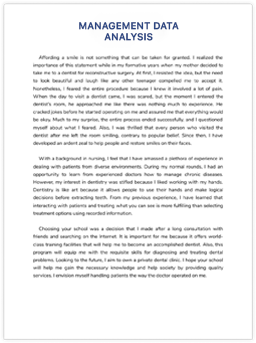 CV Sample