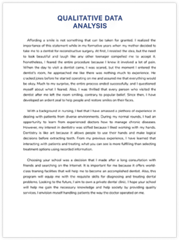 CV Sample