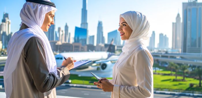 A guy and a girl discussing about CIPD assignment